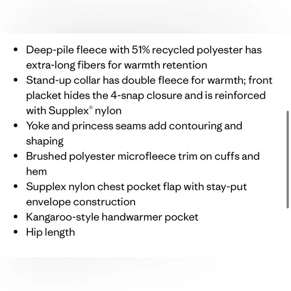 LIKE NEW Patagonia Re-Tool Fleece - Picture 2 of 6